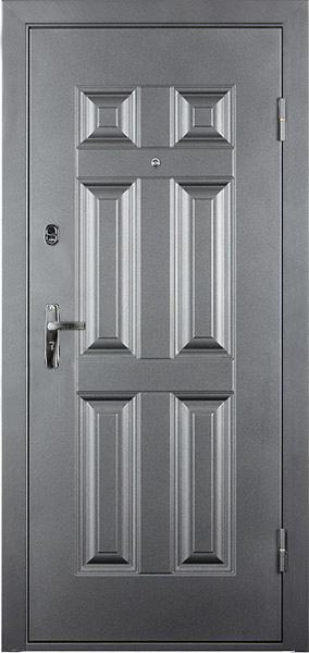 Двери Гуд Входная дверь ДорЭко 6, арт. 0000903 - фото №1 (внешняя сторона)